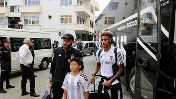 Beşiktaş kafilesi Trabzon'da!