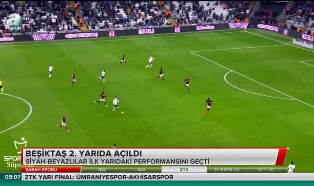 Beşiktaş 2. yarıda açıldı