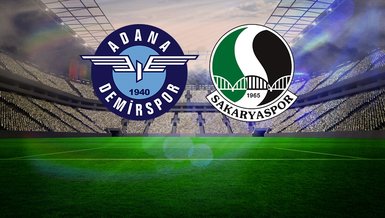 Adana Demirspor - Sakaryaspor maçı CANLI | Adana Demirspor - Sakaryaspor maçı ne zaman, saat kaçta, hangi kanalda?