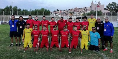 Ampute Futbol Milli Takımı dünya ikincisi