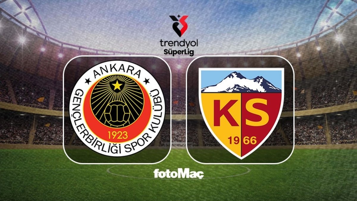 Natura Dünyası Gençlerbirliği-Zecorner Kayserispor maçı CANLI | Trendyol Süper Lig CANLI MAÇ