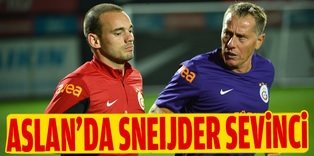 Sneijder sevinci