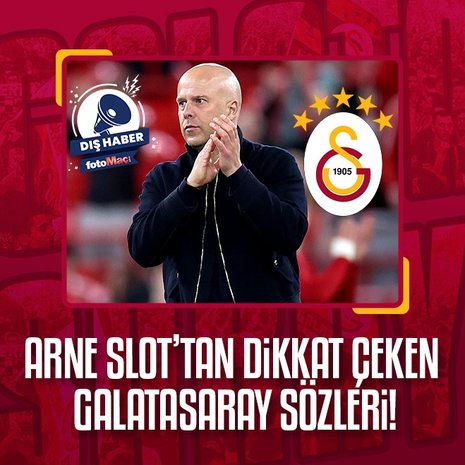 Arne Slot’tan flaş Galatasaray açıklaması!