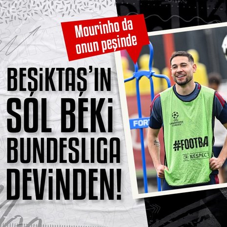 Beşiktaş’tan Raphael Guerreiro atağı!