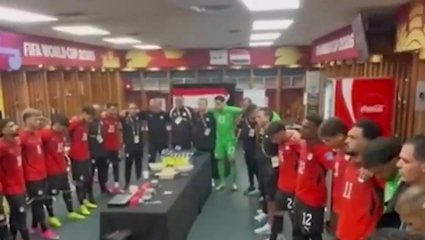Mısır Milli Takımı’ndan maç öncesi dua
