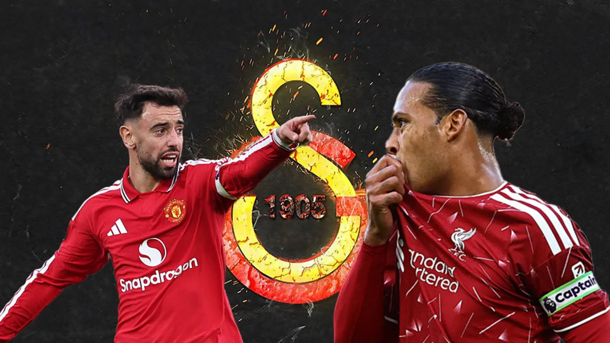 Galatasaray'dan dev transfer harekatı: Van Dijk ve Bruno Fernandes hedefleniyor