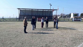 Killik Stadı'nda bakım çalışmaları başladı