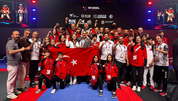 Milli sporcudan altın madalya!