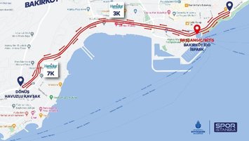 'İstanbul'u Koşuyorum' Bakırköy etabında 400 İstanbullu yarışacak