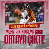 G.Saray'a Morata şoku! Kalma şartı...