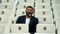 Burak Yılmaz tribünde