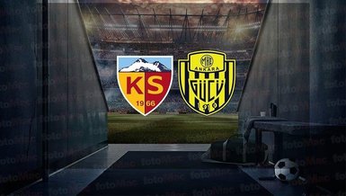 Kayserispor - Ankaragücü maçı CANLI | Mondihome Kayserispor - MKE Ankaragücü canlı anlatım