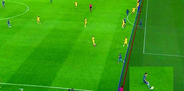 'VAR' bir yamukluk! O çizgi mide bulandırdı
