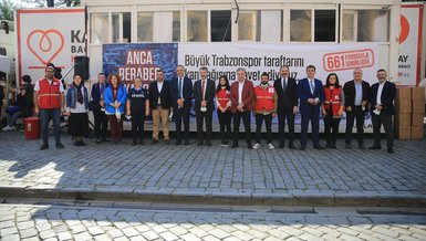 Trabzonspor ve Kızılay'dan ortak proje: "Anca beraber Kanca beraber"