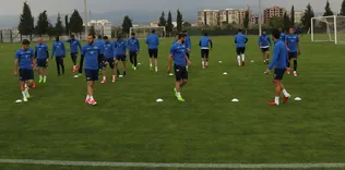 Takım tam kadro antrenmana çıktı