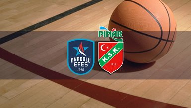 Anadolu Efes - Pınar Karşıyaka maçı ne zaman, saat kaçta ve hangi kanalda canlı yayınlanacak? | Türkiye Sigorta Basketbol Süper Ligi