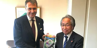 Fikret Orman’dan Japonya’da ziyaret