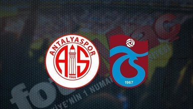 Antalyaspor-Trabzonspor maçı CANLI