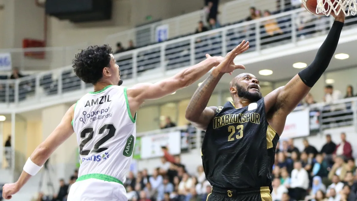 Trabzonspor'un Basketbol Takımı Denizli'de Güldü!