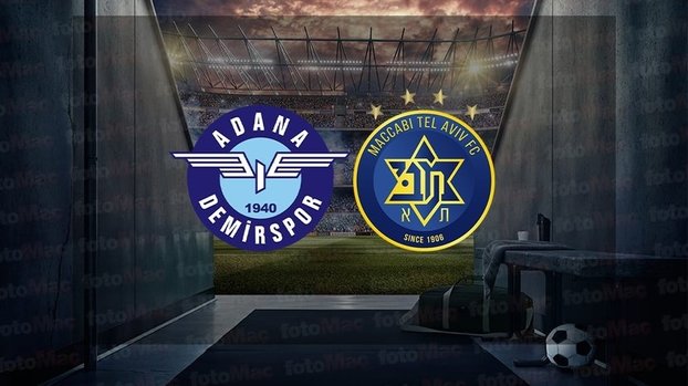 Adana Demirspor - Maccabi Tel Aviv maçı CANLI İZLE