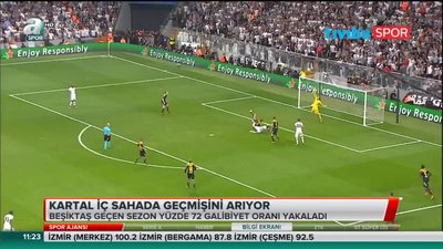 >Kartal Vodafone Park'ta düşüşte
