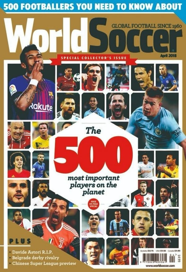 En iyi 500 futbolcu arasında Süper Lig'den 12 isim