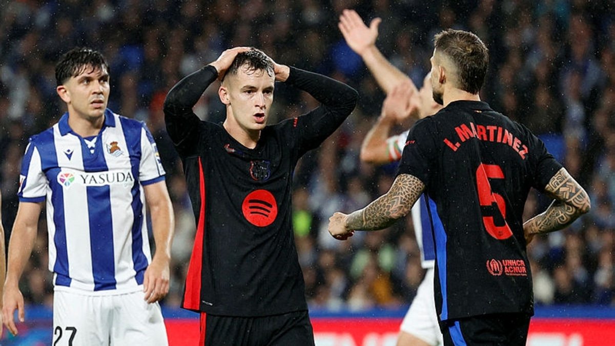 Real Sociedad 1-0 Barcelona (Maç sonucu ÖZET)