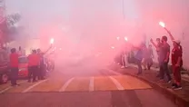 Trabzonspor’a coşkulu uğurlama!