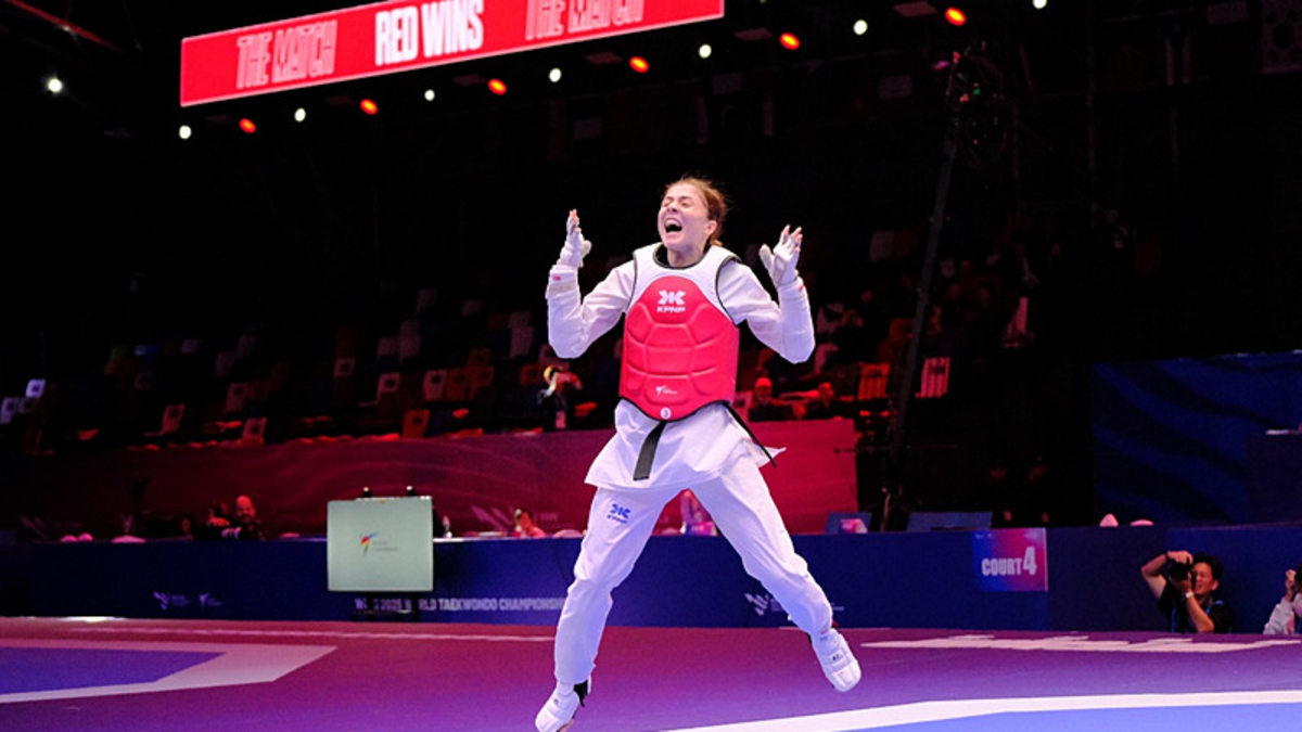 Altın madalya Merve'nin!