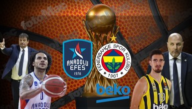 Anadolu Efes - Fenerbahçe Beko maçı ne zaman, saat kaçta ve hangi kanalda canlı yayınlanacak? | ING Basketbol Süper Ligi