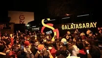 Galatasaray’a coşkulu karşılama