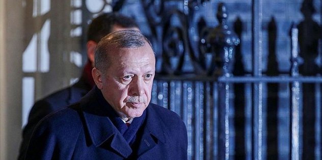Başkan Erdoğan'dan destek