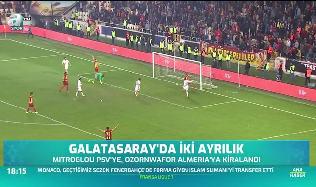 Galatasaray'da 2 ayrılık!