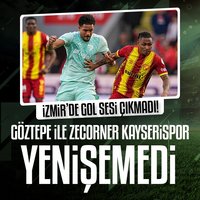 Göztepe ile Zecorner Kayserispor yenişemedi!