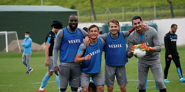 Trabzonspor'da futbolcular performans testinden geçti
