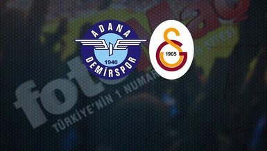 Adana Demirspor-Galatasaray maçı CANLI İZLE