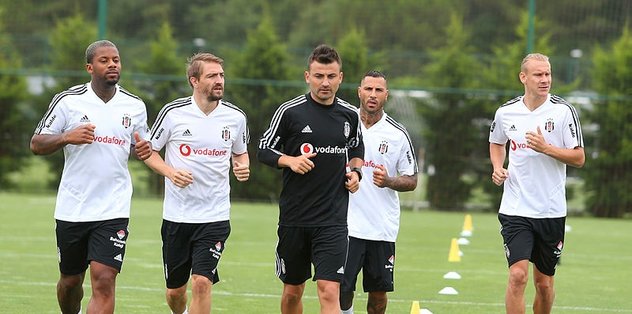 Beşiktaş'ta Quaresma takımla çalıştı