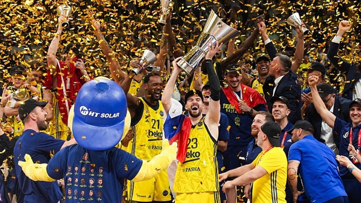 Fenerbahçe Beko'dan şampiyonluk paylaşımı! Fenerbahçe Beko'dan şampiyonluk paylaşımı!