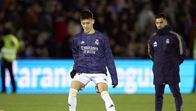 Arda Güle Real Madrid formasıyla ilk maçına çıktı