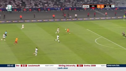 >Galatasaray 0-5 Beşiktaş | ÖZET