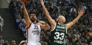 Anadolu Efes deplasmanda mağlup