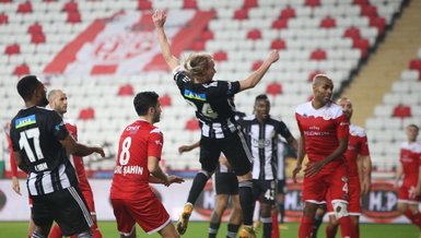 Besiktas held to draw with 10-man Antalyaspor