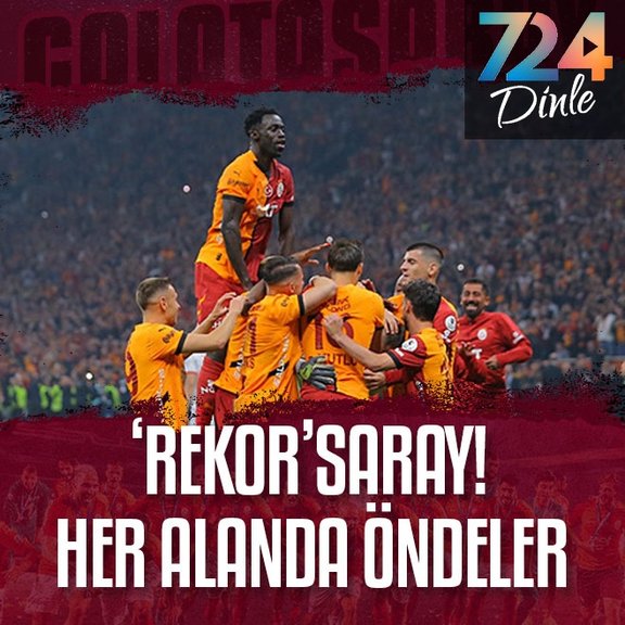 Rekorların takımı Galatasaray!