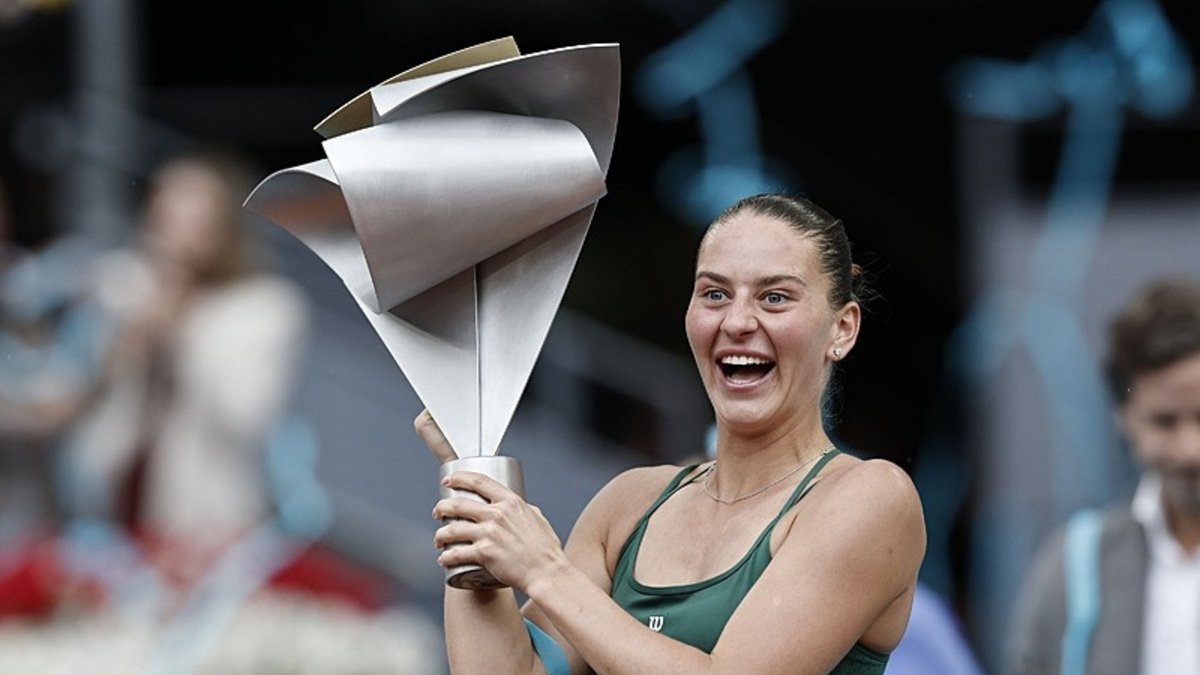 Madrid Açık'ta Marta Kostyuk şampiyon oldu!