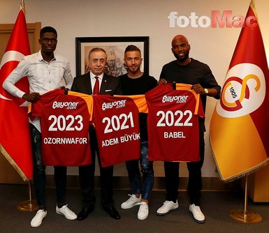 Galatasaray’da 3 transfer 3 ayrılık!