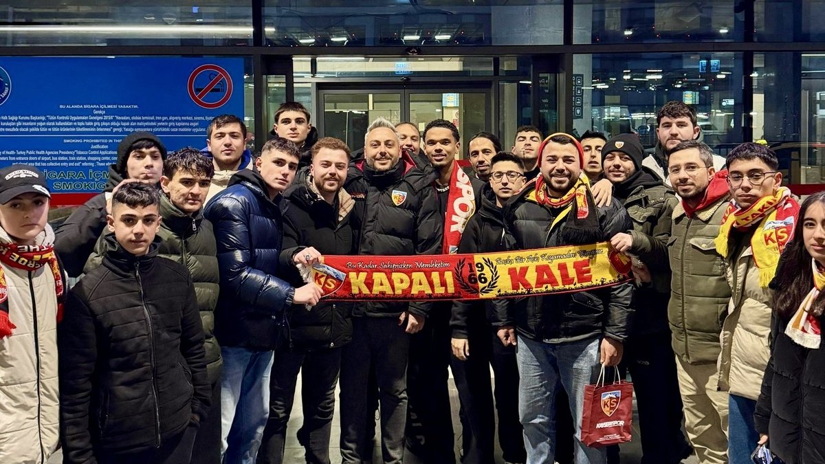 Jadel Katongo Kayseri’de!