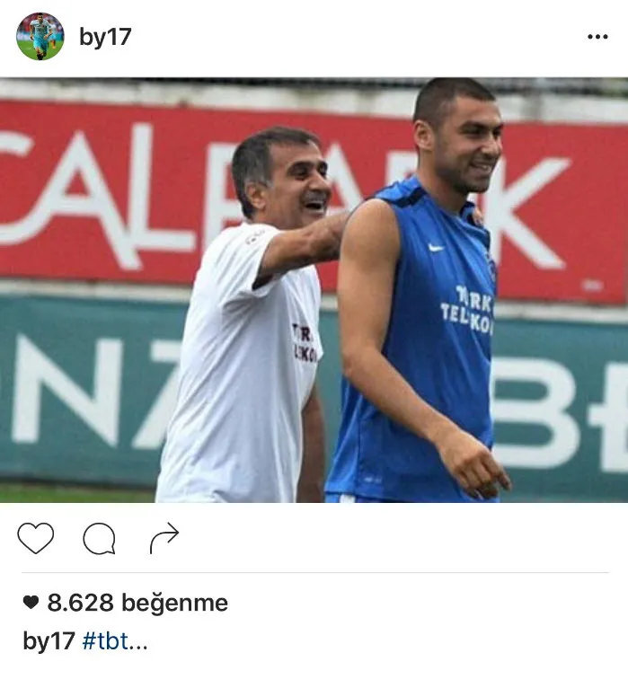 Burak Yılmaz'dan olay paylaşım! - 1