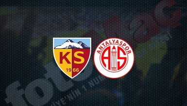 Kayserispor - Antalyaspor maçı ne zaman, saat kaçta ve hangi kanalda canlı yayınlanacak? | Süper Lig