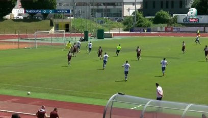 >Trabzonspor 0-1 Hajduk Split (Dakika 14' Ivan Dolcek)