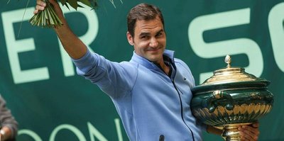 Federer'den bir şampiyonluk daha